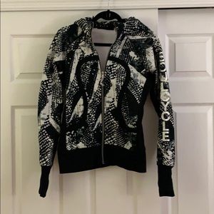 Lululemon and SoulCycle zip up hoodie